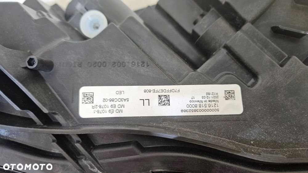 lampa przód przednia prawa bmw 2 g42 shadow black 5a3dc86-02 - 9