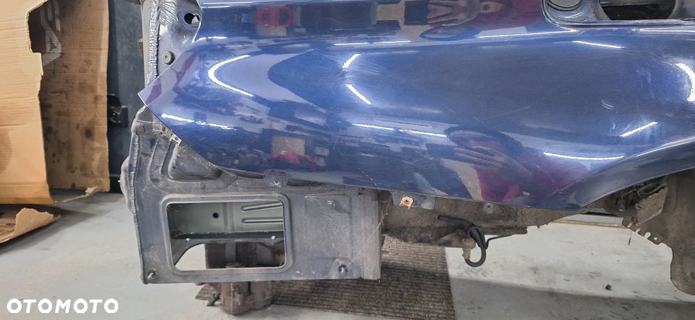 BMW 5 F10 ĆWIARTKA PRAWA TYLNA BŁOTNIK PRAWY TYŁ SŁUPEK POSZYCIE NADKOLE A89 IMPERIALBLAU BRILLANTEFFEKT METALLIC - 4
