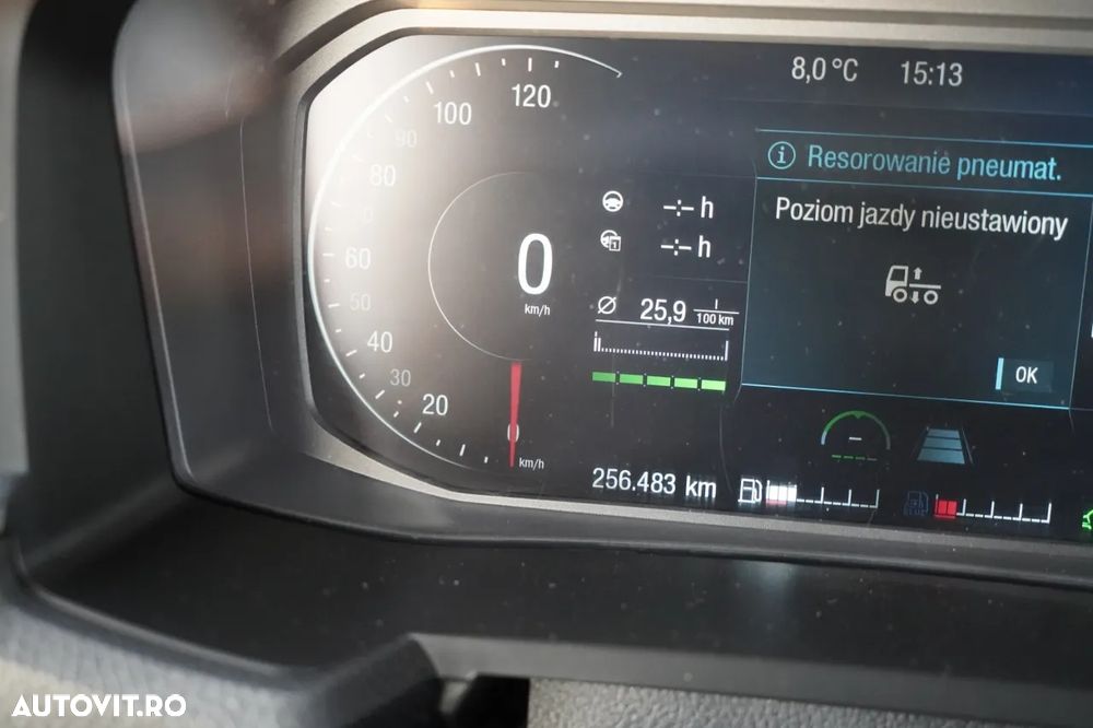 MAN 26.480 / SOLO / MEGA / 6X2 / AER CONDIȚIONAT PARCARE / PUNTE RIDICATĂ / ȘINGURI CAMIOANĂ - 36