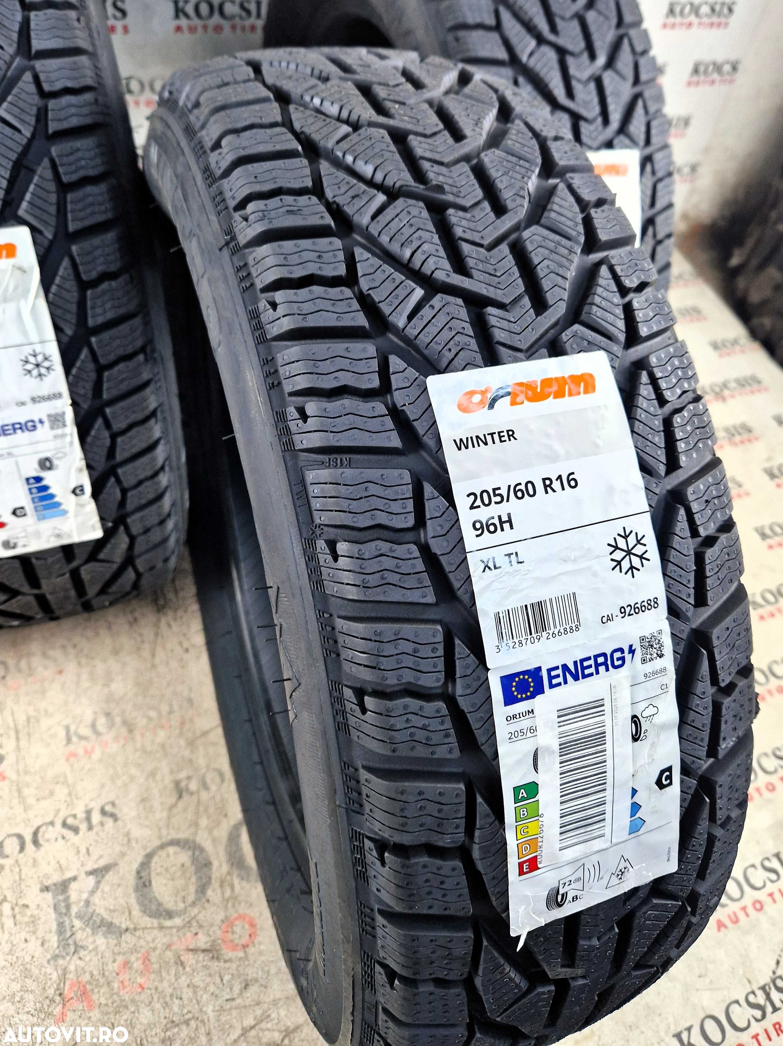 Anvelope noi iarna m+s 205 60 16 Orium ( by Michelin ) - 2