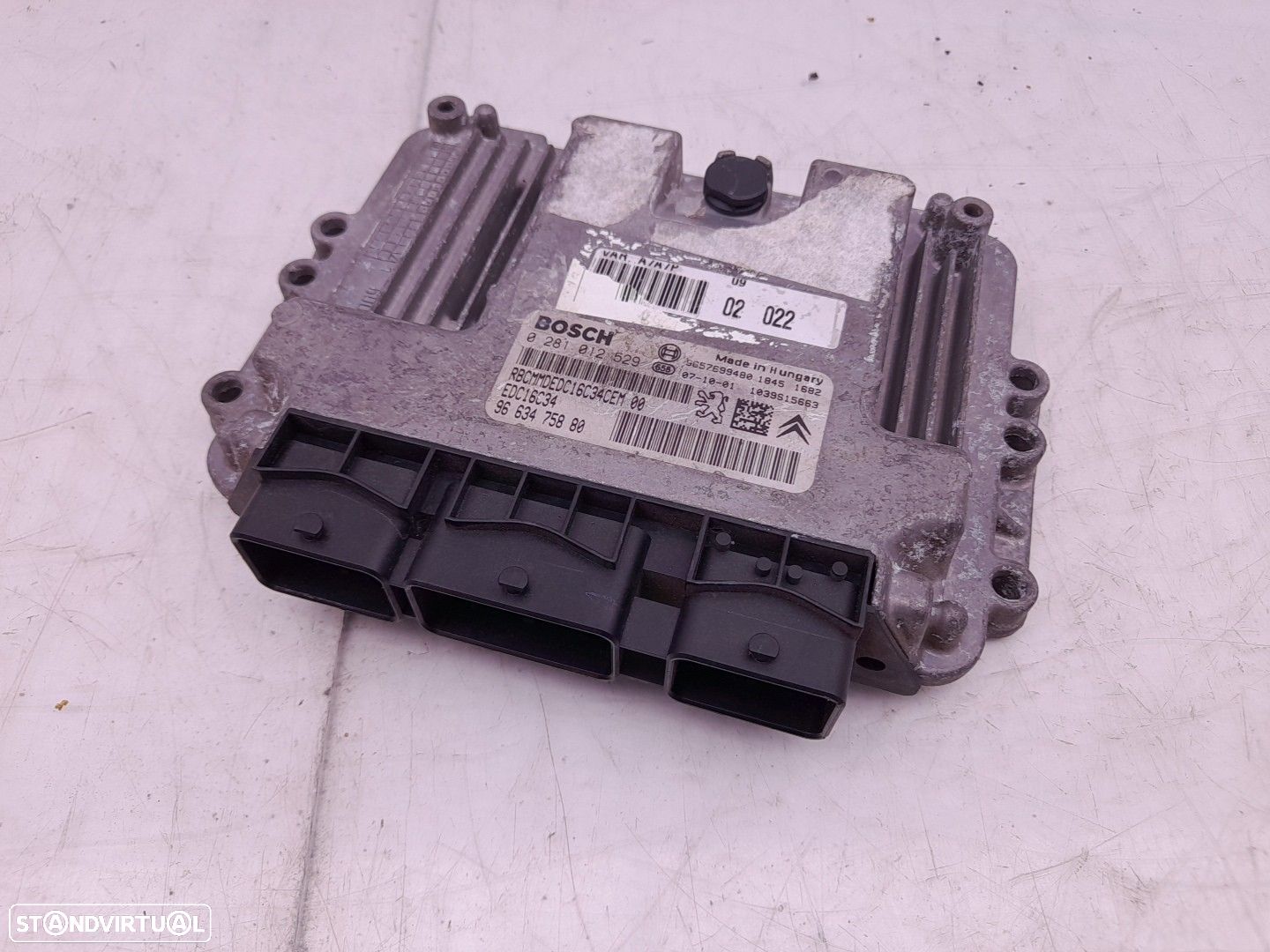 Centralina motor / ECU PEUGEOT 207 (WA_, WC_) - 1