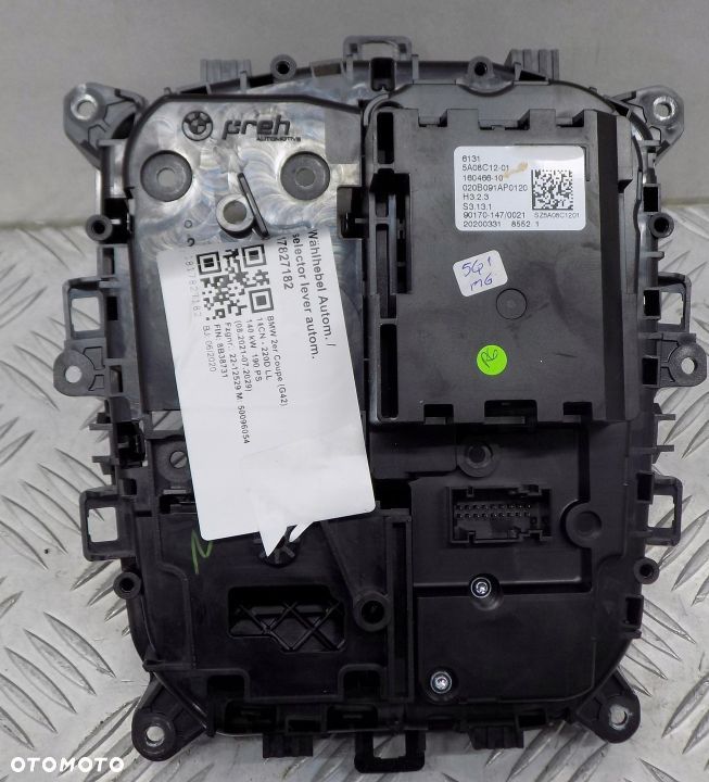 BMW G42 LEWAREK DZWIGNIA ZMIANY BIEGÓW 5A08C12 - 3