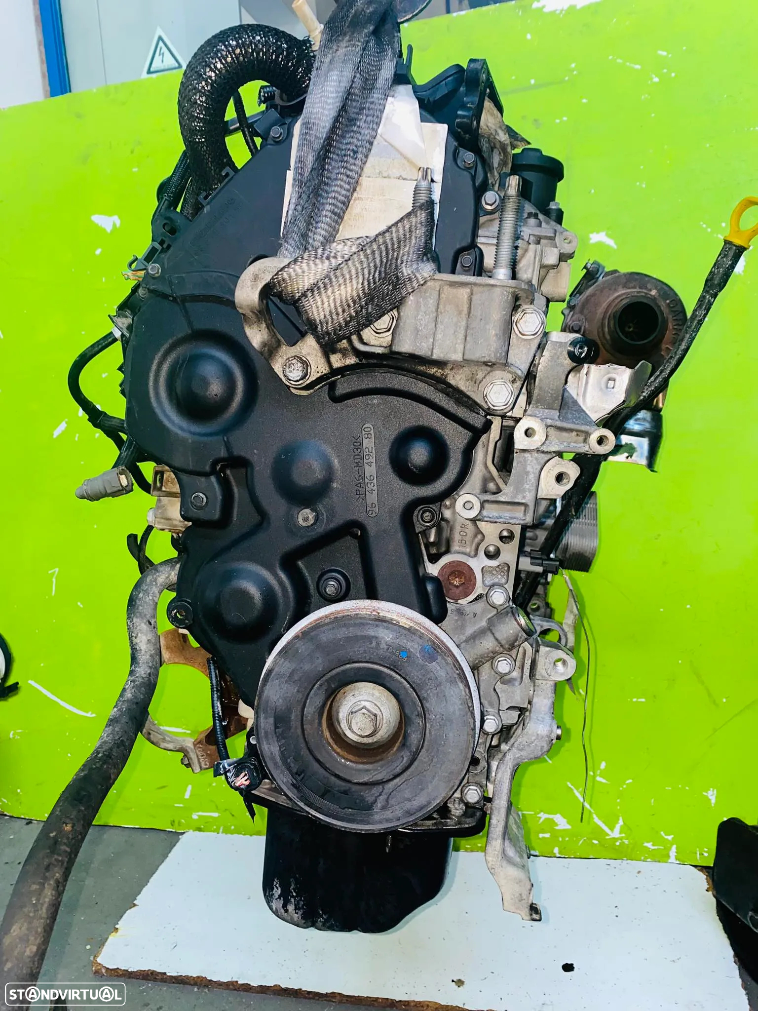 Motor Ford Focus 1.6 Tdci - G8DB-7M5Q6007FB - 2003 / 2015 - 5