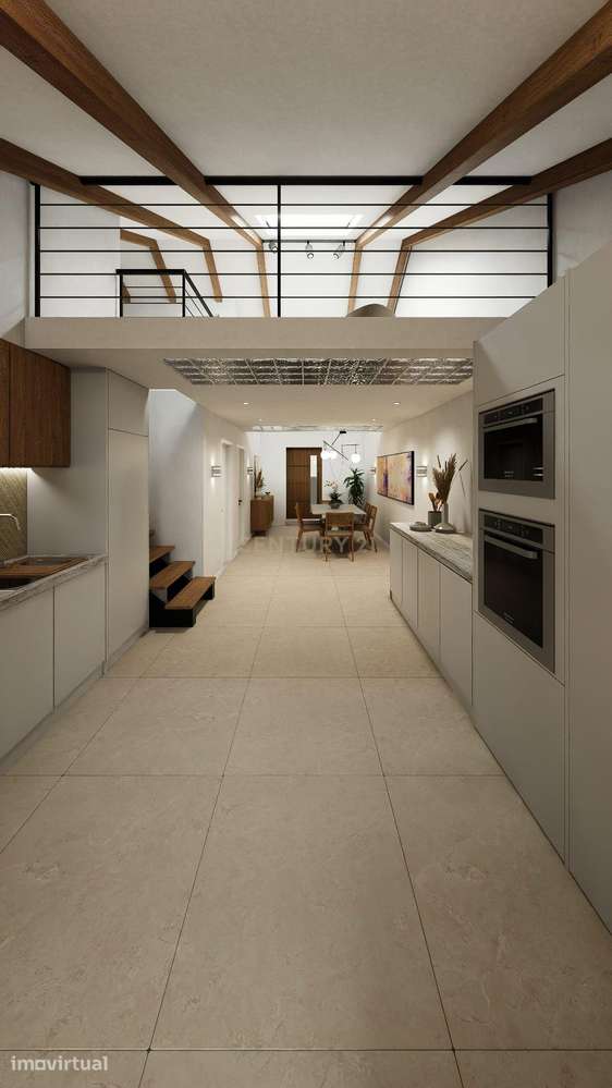 Moradia contemporânea em fase de remodelação integral. - Grande imagem: 3/35