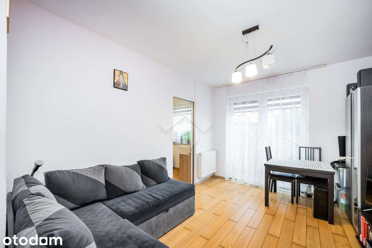 2pokoje, balkon, podziemne miejsce postojowe, tramwaj, teren zamknięty