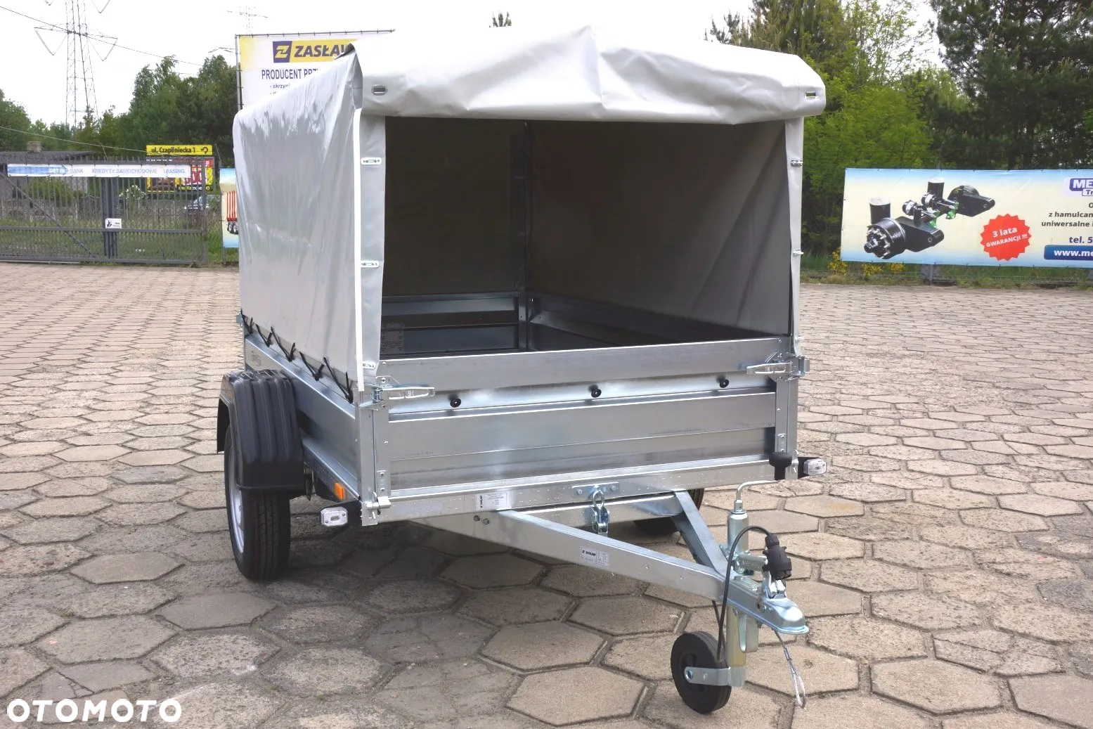 Zaslaw 1 oś, przyczepa na prawko B Ład 600 KG ! - 22