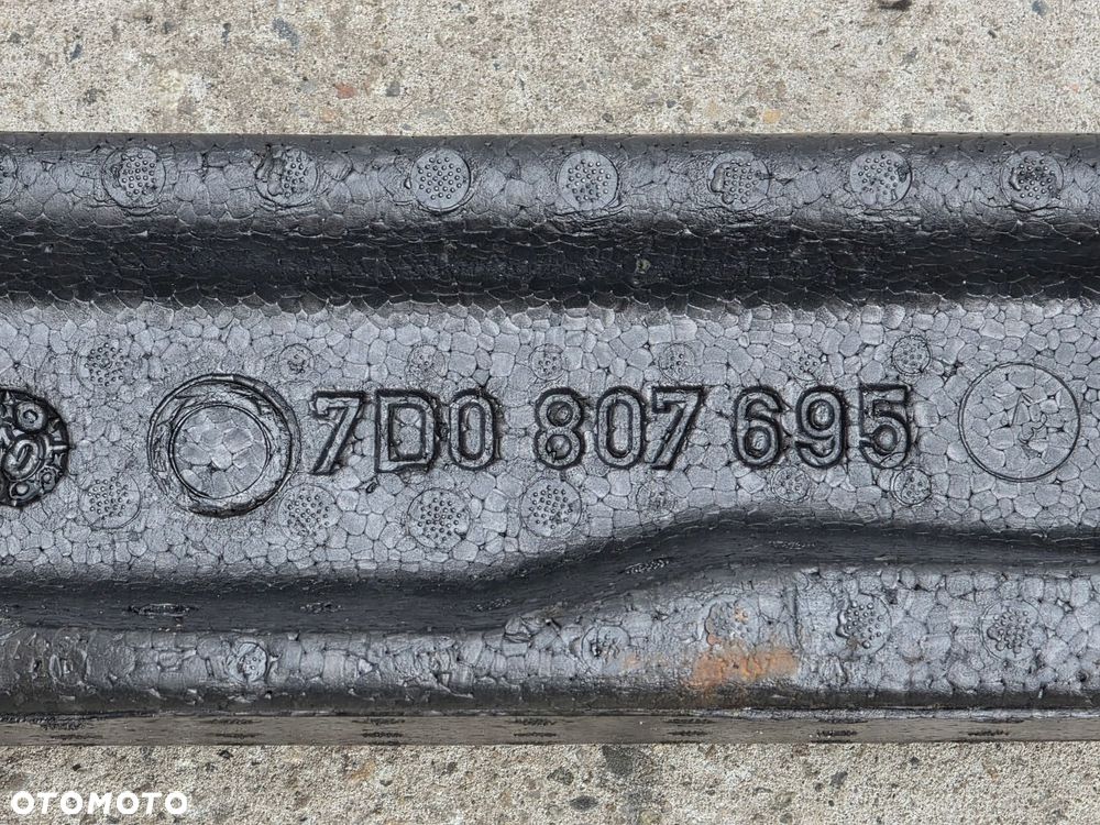 VW T4 96-03 ABSORBER WZMOCNIENIE ZDERZAKA PIANKA TYŁ PRAWY LEWY KOMPLET 2S - 7
