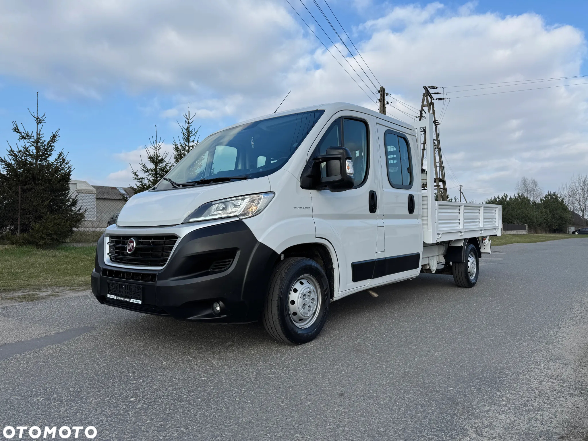 Fiat Ducato * 2.3 / 130KM * DOKA * Brygadówka * Skrzynia * - 2