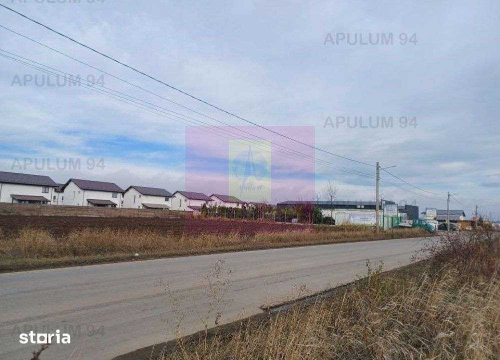 Teren 3.500 mp intravilan construibil pe DJ 602, în Săbăreni - Imagine principală: 3/3