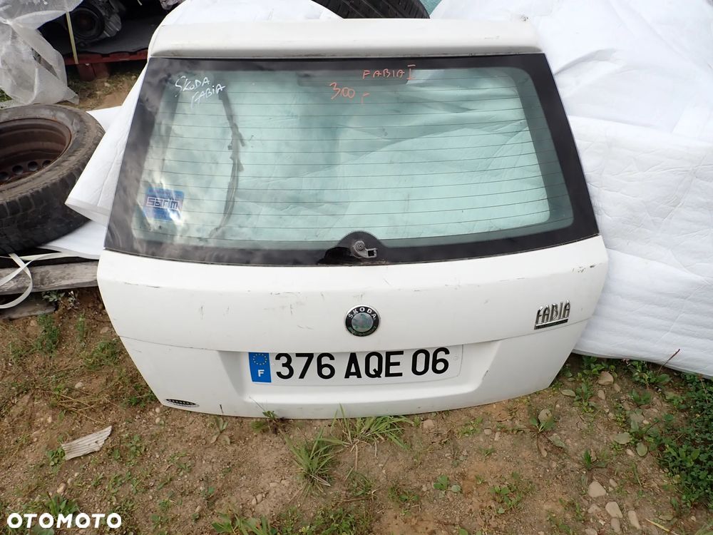 SKODA FABIA I KLAPA BAGAŻNIKA