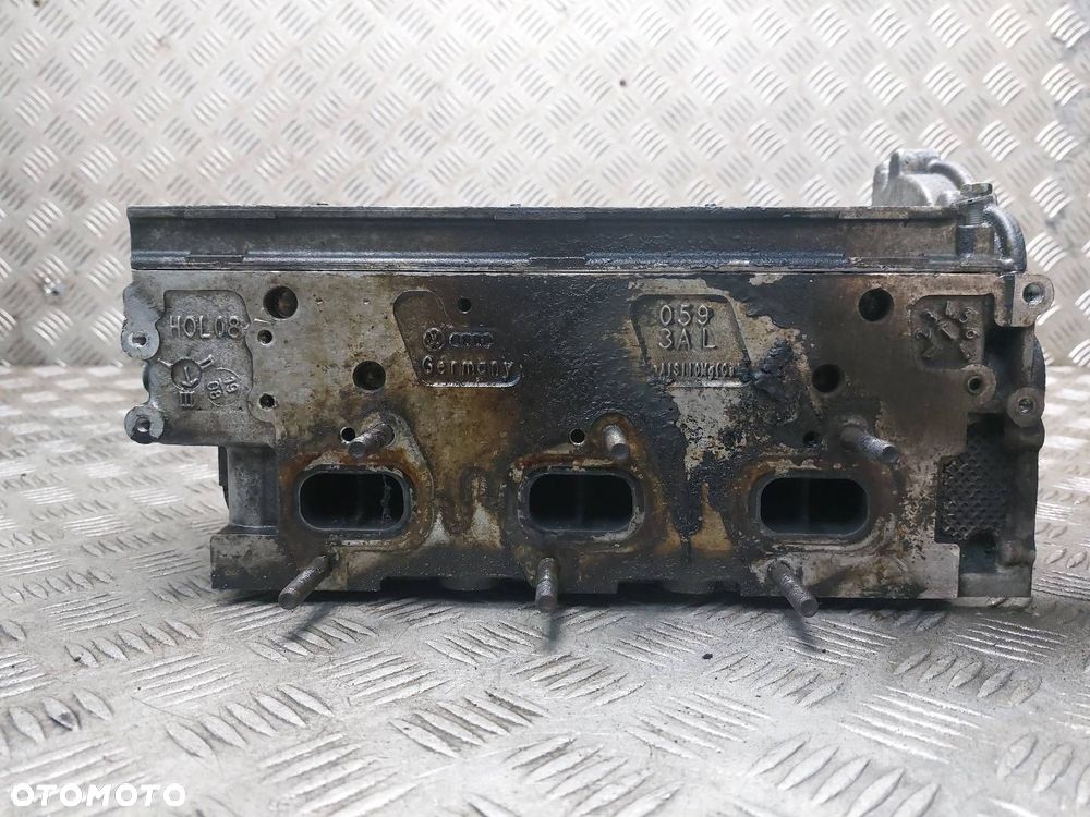 GŁOWICA LEWA + WAŁEK WYDECHOWY AUDI A6 C6 2.7 TDI 0593AL 059102CB - 3