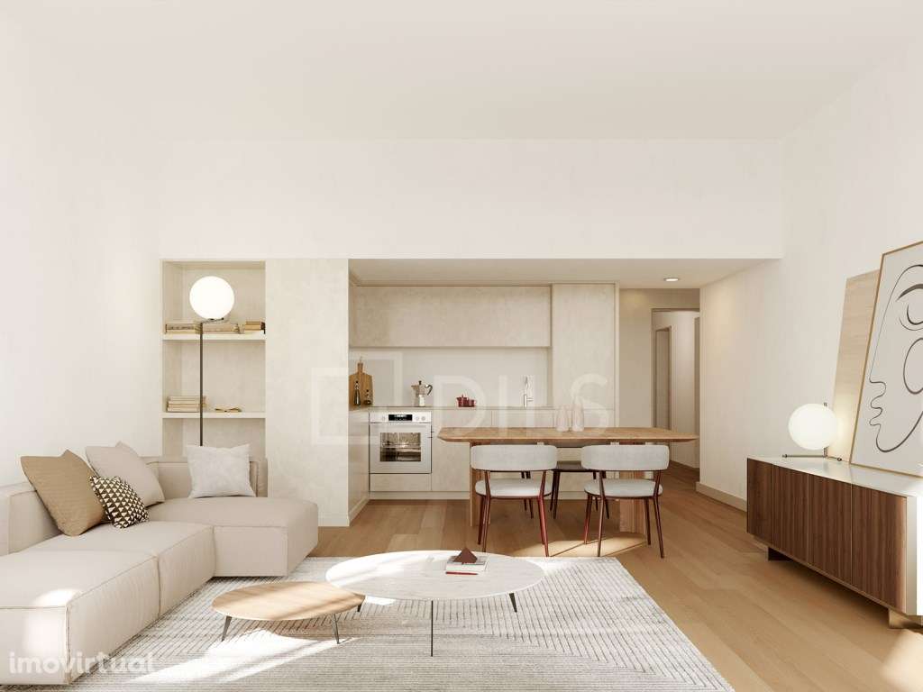 Apartamento T2 com varanda em novo empreendimento na Avenida Almira... - Grande imagem: 3/46