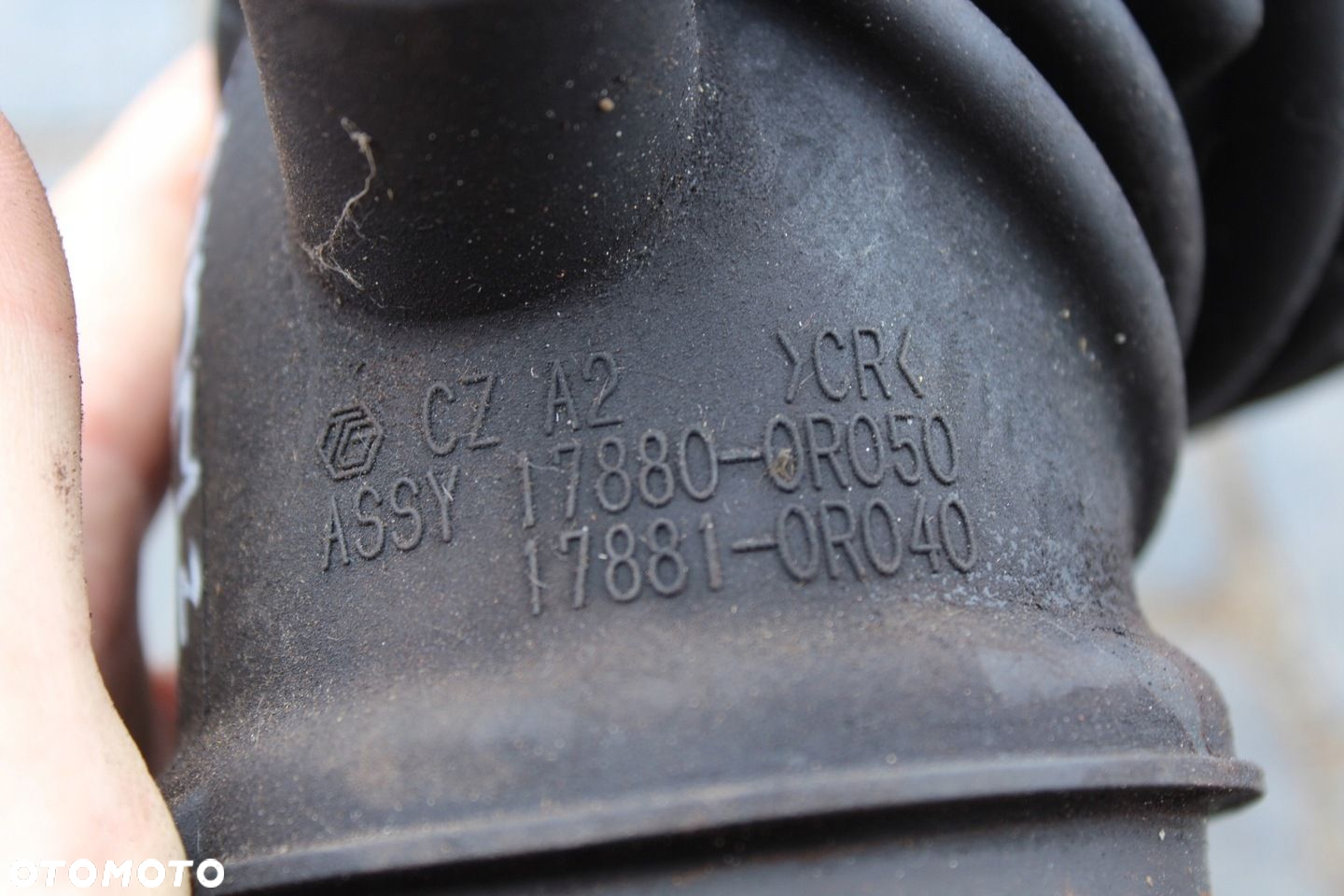 RURA DOLOT PRZEWÓD POWIETRZA AVENSIS T27 1AD 17880-0R050 17883-26060 - 7