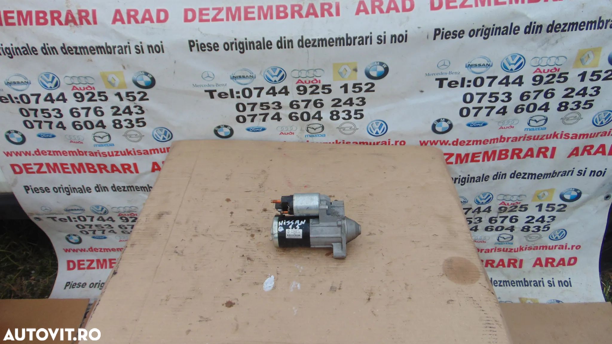 Electromotor Nissan Qashqai 1.5 start stop Mercedes w177 w246 w247 dacia Duster LOgan Dandero Renau - 1