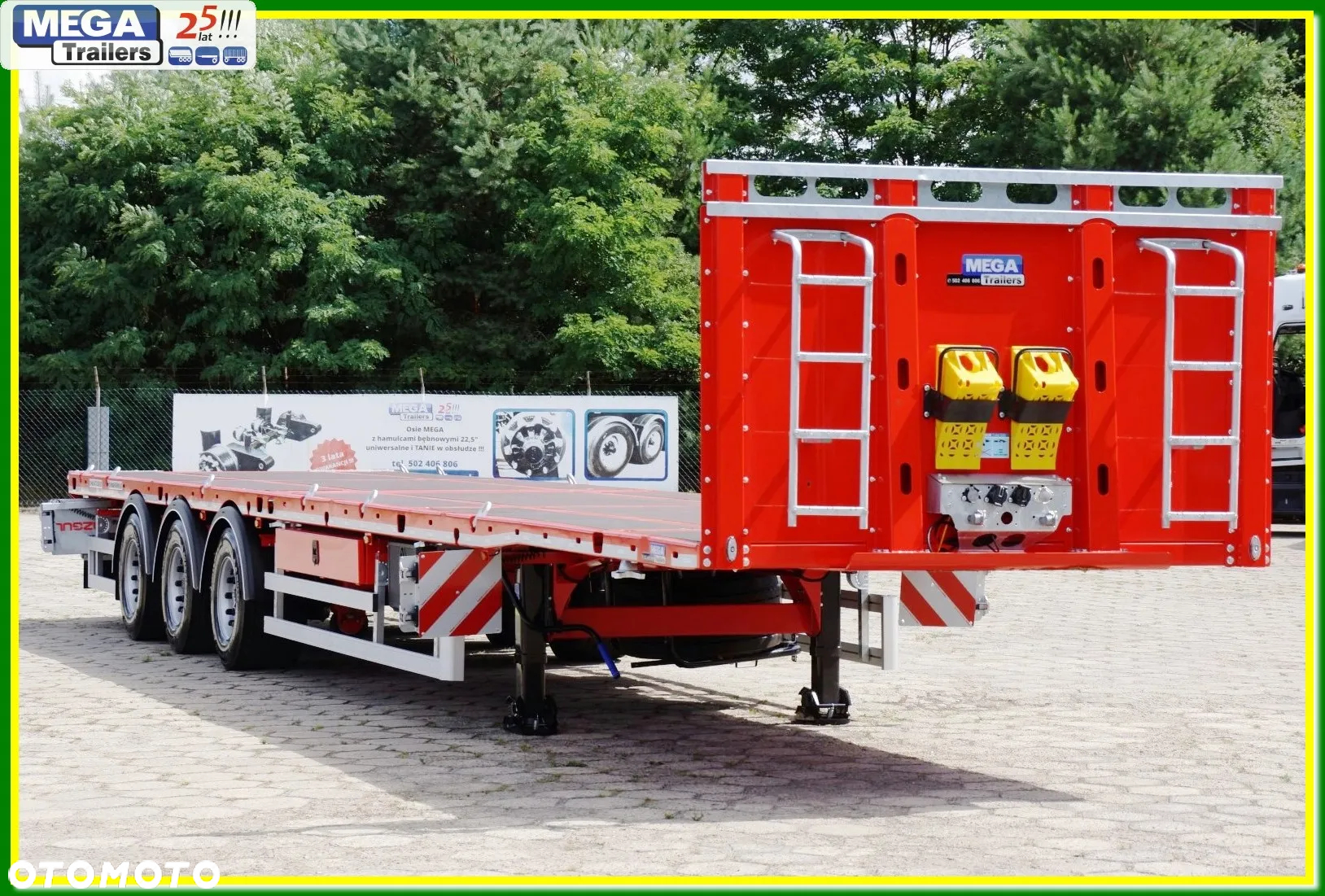 Inny PLATFORMA Mega osie 19,5 BPW, full ADR EX3 UNIWERSALNA !!! - 11