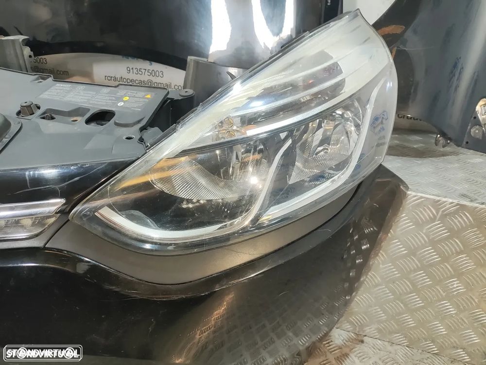 Frente Completa Renault Clio 4 IV - Fase 1 - Capot | Capo | Parachoque | Parachoques | Guarda Lamas | Lama | Radiador | Ventilador | Reforço | - 24