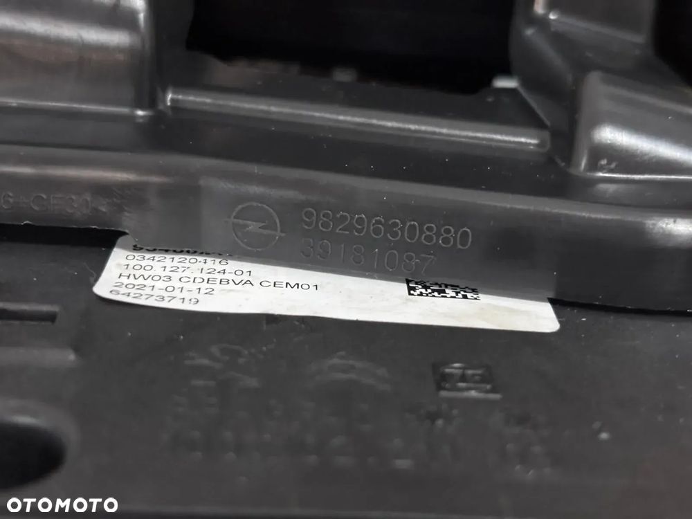 OPEL CORSA F LEWAREK WYBIERAK ZMIANY BIEGÓW AUTOMAT 9829630880 EUROPA - 9