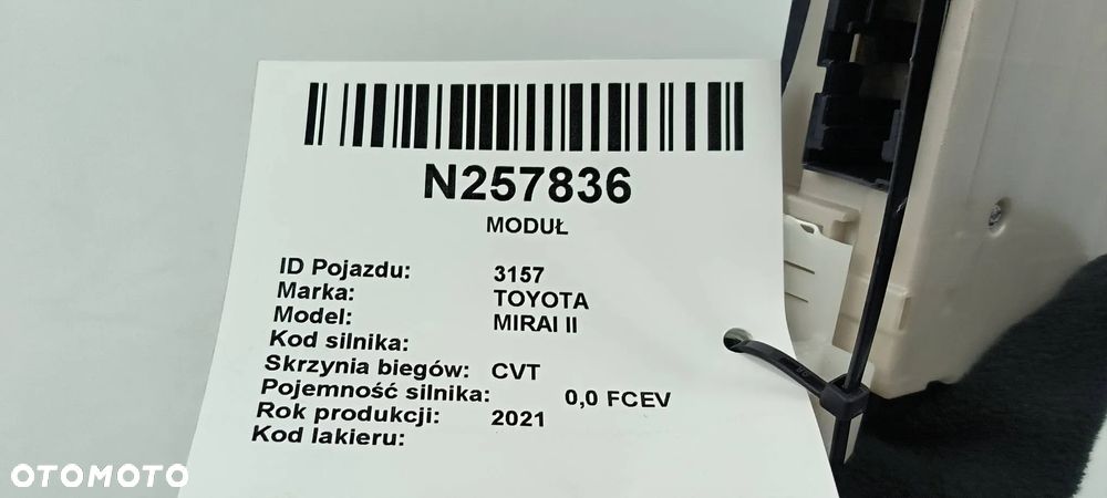 TOYOTA MIRAI II FCEV 2021 8922162060 Moduł / Komputer - 9