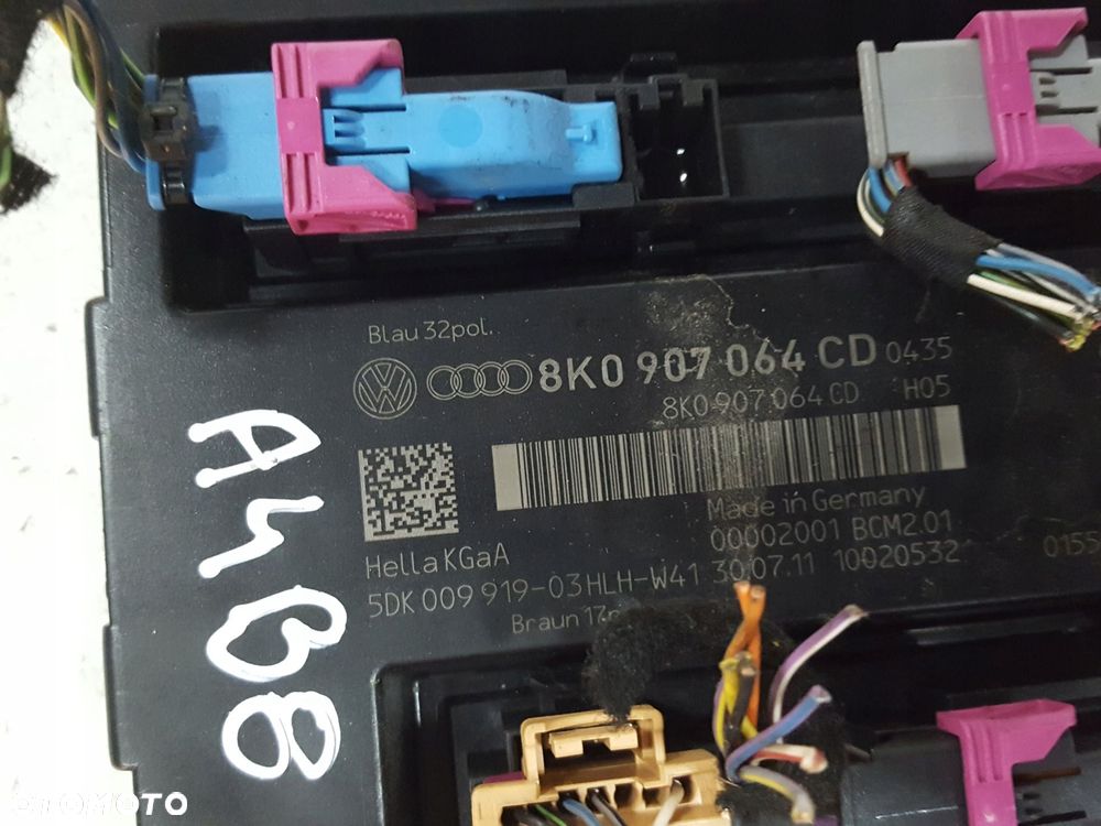 AUDI A4 B8 08r- MODUŁ KOMFORTU 8K0907064CD - 2