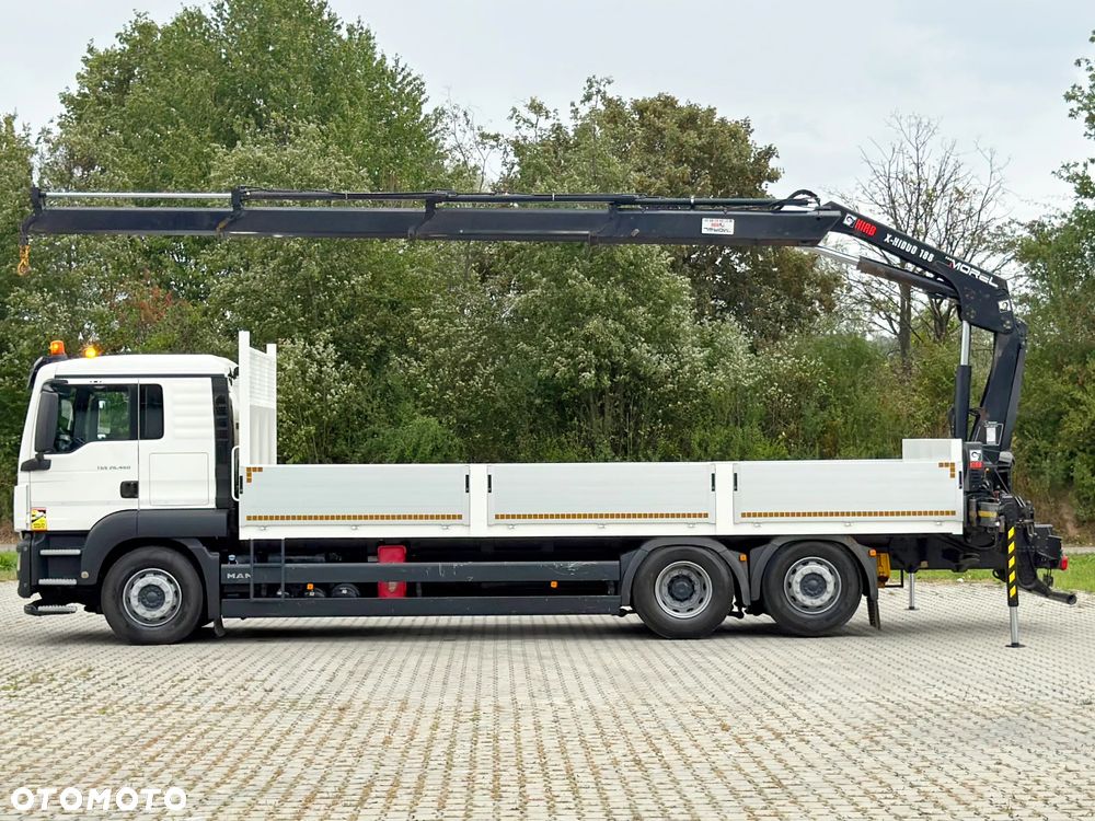 MAN TGS 26.460 * SKRZYNIA 7,25 m * HIAB X HIDUO 188 B - 3 + PILOT* STAN BDB - 5