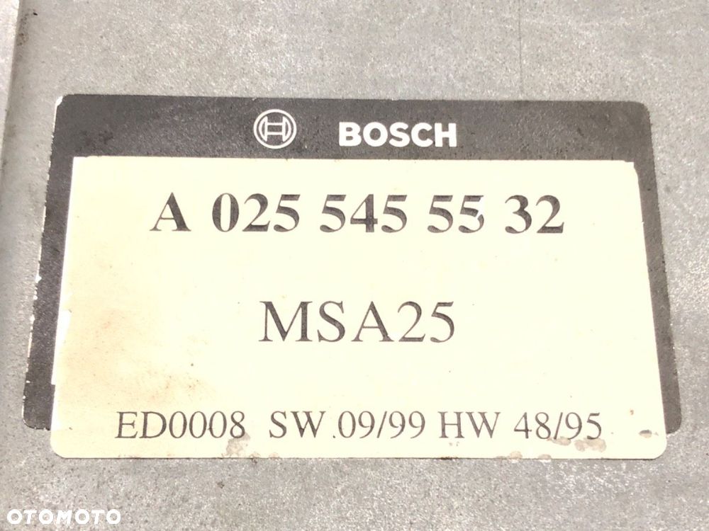 KOMPUTER SILNIKA  MERCEDES-BENZ KLASA S (W220) 1998 - 2005 S 400 CDI (220.028, 220.128) 184 kW [250 - 4