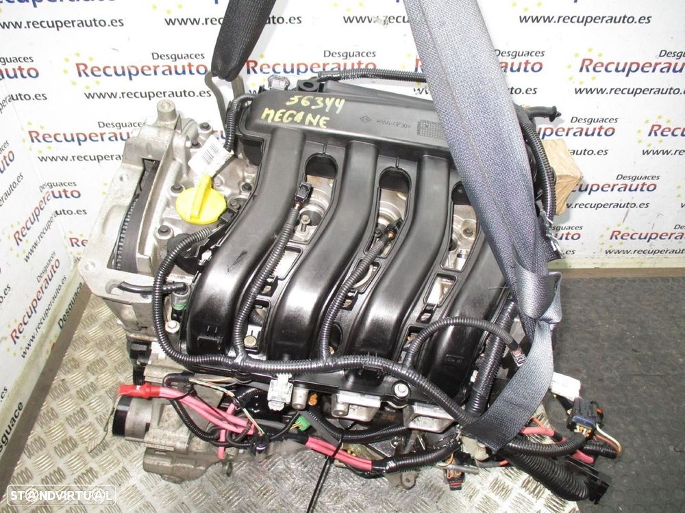 MOTOR COMPLETO RENAULT MEGANE II 2007 -K4M812 - 2