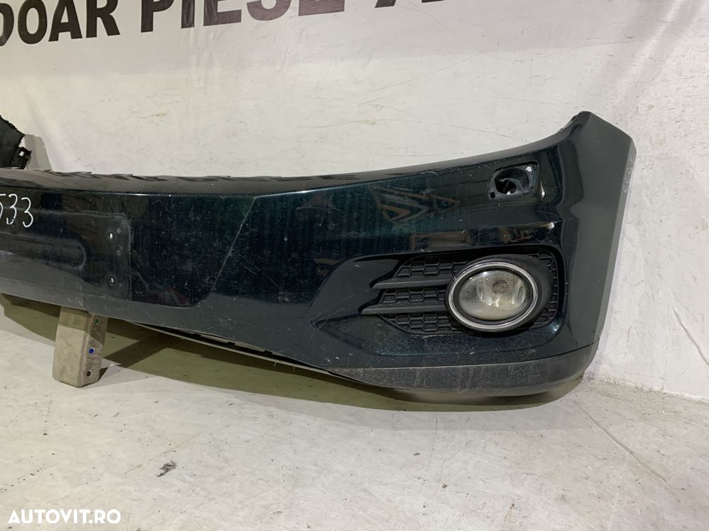 Bara fata, VW Tiguan All Space, 2011, 2012, 2013, 2014, 2015, 2016, cod origine OE 5N0807221T, cu gauri pentru spalatori faruri, completa. - 2