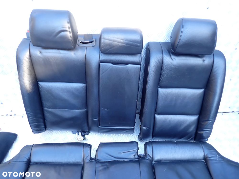 FOTELE SIEDZENIA KOMPLET PRZÓD TYŁ SKÓRA  AUDI A4 B6 - 11