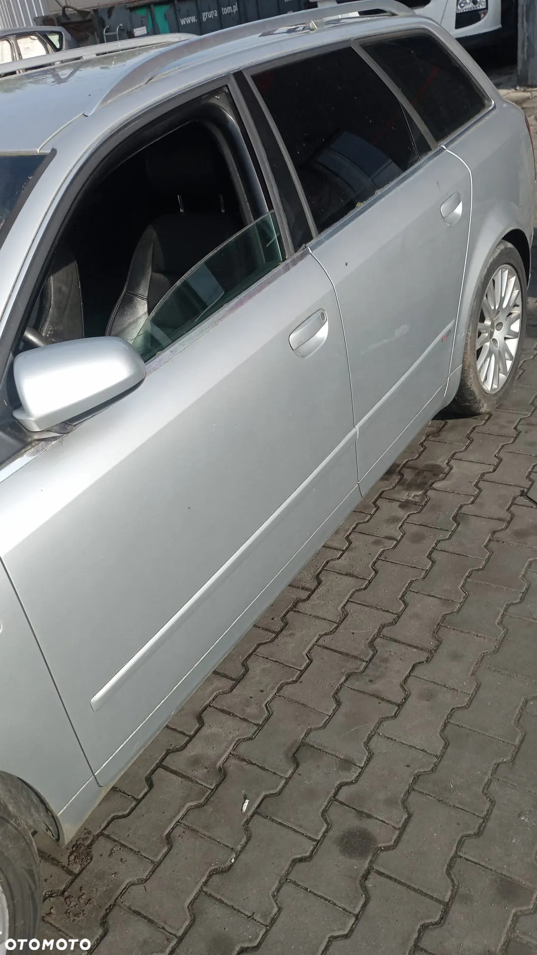 Audi A4 B6 Ly7w czesci s line wnetrze drzwi zderzak bltotnik klapa - 2