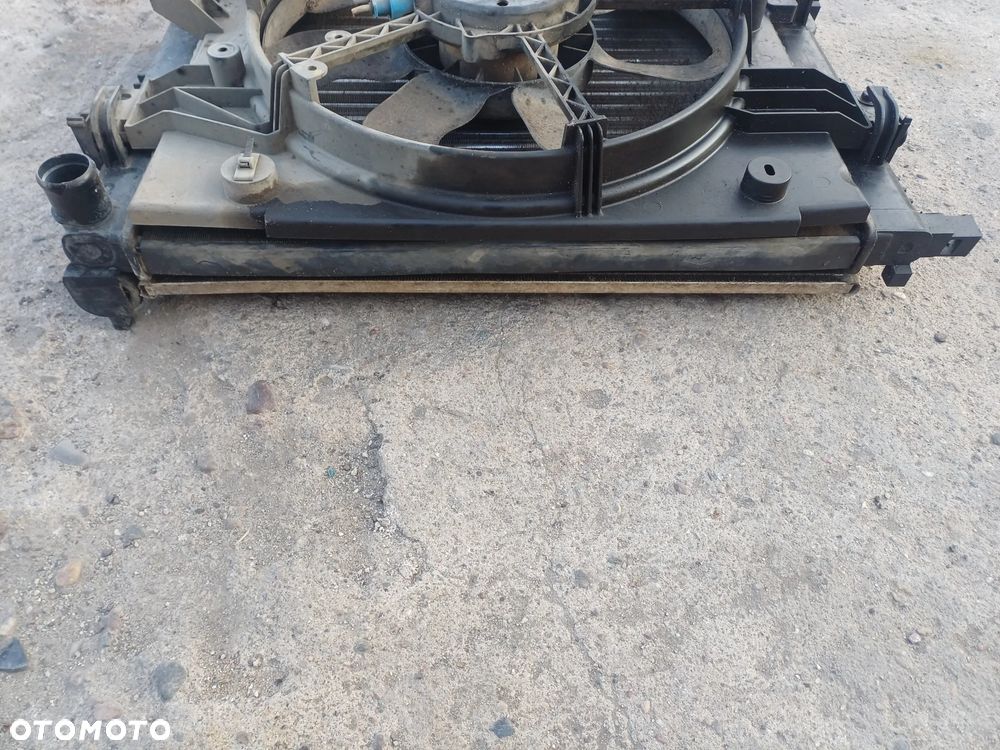 Chlodnica wody klimy wentylator komplet DACIA DUSTER I LIFT 1.6SCE 13-17R - 8