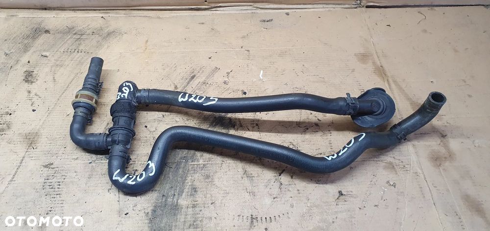 Rura wąż przewód wody Mercedes W203 A2035061635 A2035061735 - 2