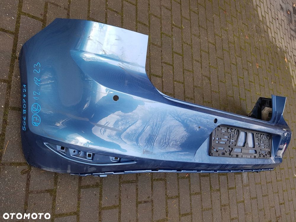 vw golf 7 hb zderzak tył 5g6807421 4 pdc - 2