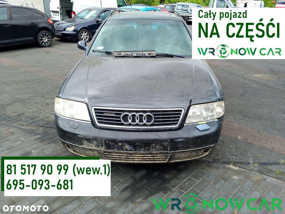 Audi A6 C5 Przed Lift QUATTRO (97-01r.) 2.8 B 193KM. Silnik ACK Skrzynia DEX lakier LZ9U / W9.Cały na części. GWARANCJA !!! Przód Tył Zestaw Komplet Drzwi Klapa Zderzak Błotnik Maska Grill Atrapa Szyba Pas Lampa Lusterko Boczki Fotel Kanapa Kokpit Deska Rozdzielcza Przełącznik Włącznik Sterownik Przewody Wiązka Instalacja Moduł Komputer Czujnik Listwa Pompa Alternator Wtryski Głowica Rozrusznik Kompresor Sprzęgło Dwumas Silnik Skrzynia ABS Klimatyzacji Paliwa Wspomagania Kolektor Turbina Przepustnica Zawór Chłodnica Koło Hak Belka Sanki Zawieszenie Mcpherson Półoś Amortyzator Wydech Tłumik Zacisk Most - 1