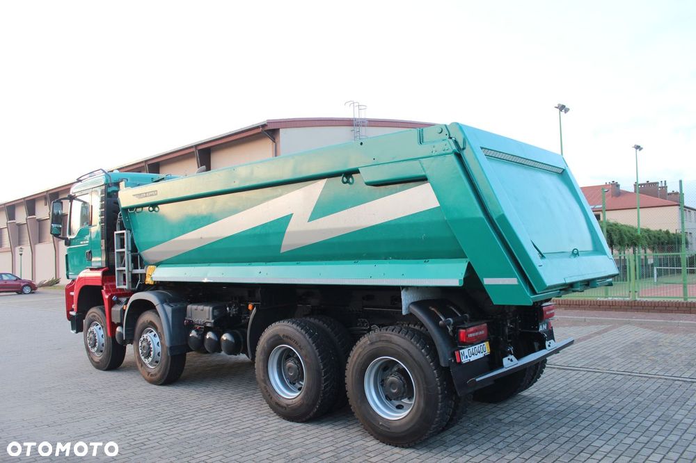 MAN TGS 35.500 8x6 WYWROTKA KIPPER Z NIEMIEC - 2