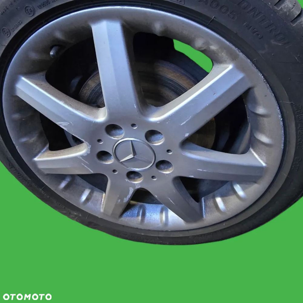 ORYGINALNE ALUFELGI FELGI MERCEDES 17" 7x17 ET54 A1694010502 - 3