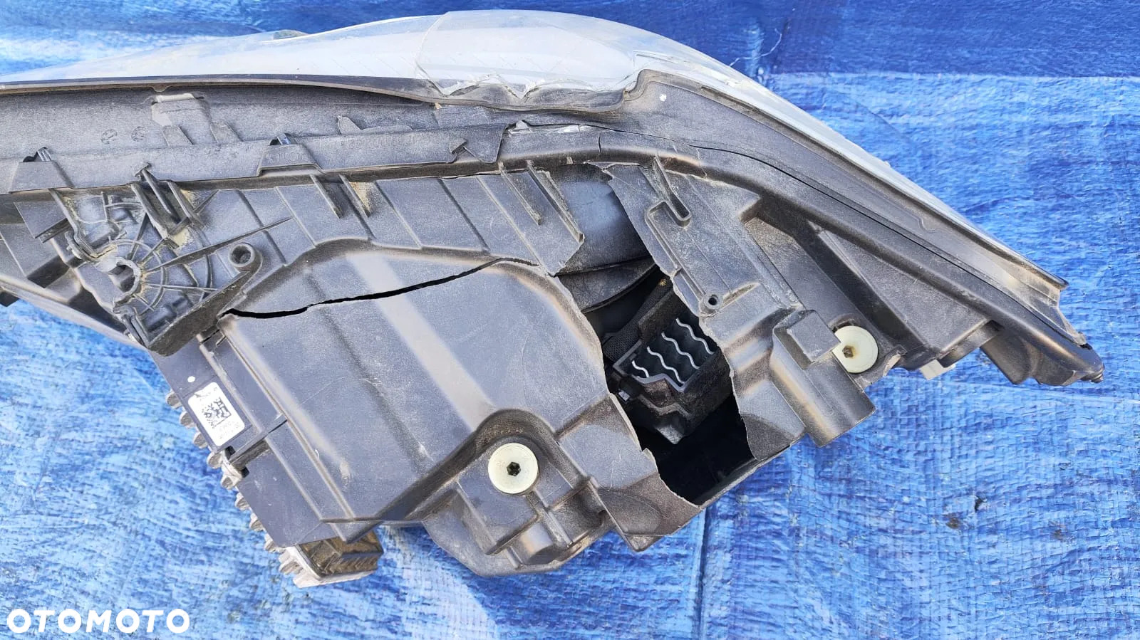 REFLEKTOR LAMPA PRAWY PRZÓD FULL LED DOŚWIETLENIE ZAKRĘTÓW 7439208 BMW 5 G30 G31 USA - 5