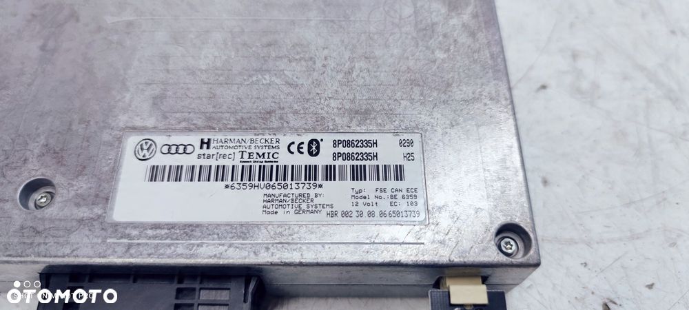 MODUŁ BLUETOOTH TELEFONU AUDI A3 A4 A6 8P0862335H - 4