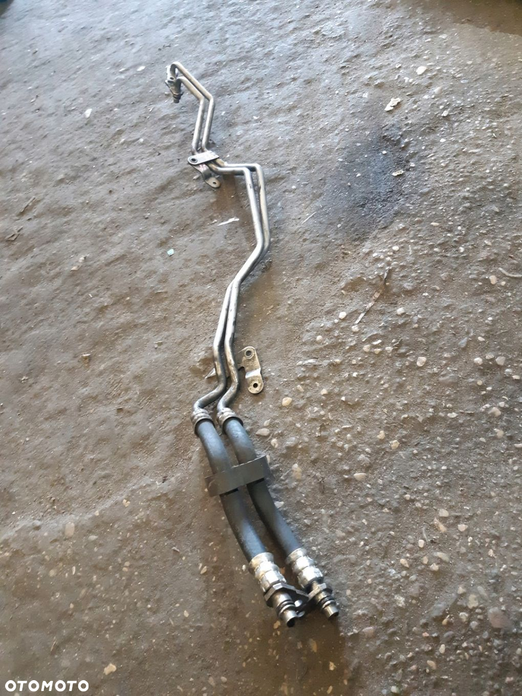 AUDI Q7 4L 3.0 TFSI PRZEWODY RURKA PRZEWÓD OLEJOWY SKRZYNI 7L8317801F - 2