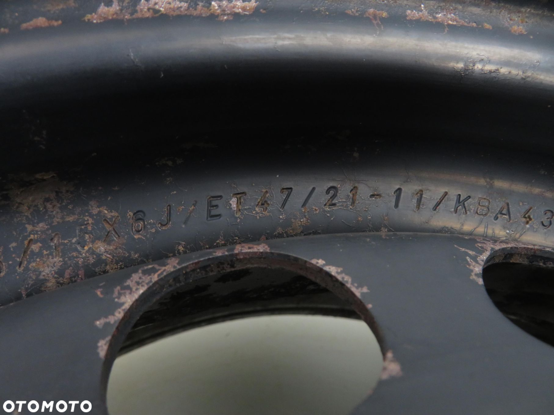 Felga stalowa 15'' VW Golf V Audi Skoda Octavia Seat 5x112 ET47 - 2