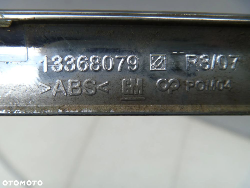 OPEL ASTRA IV J LIFT LISTWY CHROM ZDERZAKA TYLNEGO HB ORYGINAŁ 13368079 - 3