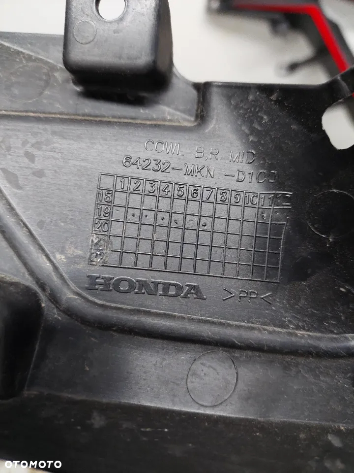 HONDA CBR 650 R owiewka wypełnienie pług - 4