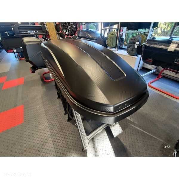 HAKR Bagażnik Box dachowy Kufer Boks bagażowy przewóz MAGIC 320 Carbon - 7