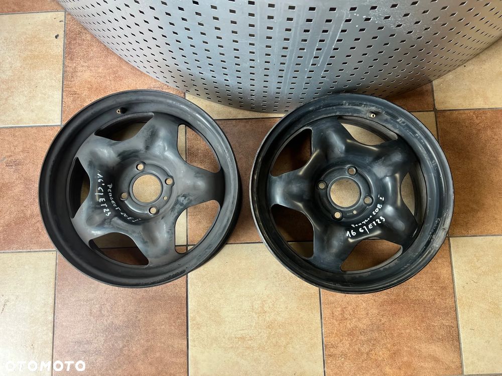 FELGA STRUKTURALNA FELGI 16 6J ET 23  PEUGEOT 208 I - 1