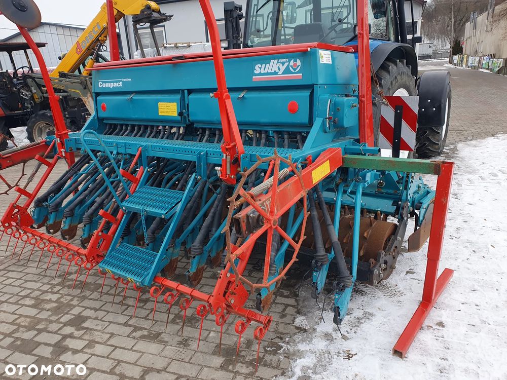 Sulky Agregat kombinacja 3,5 m brona CULTILINE HR350 siewnik Compact. - 11
