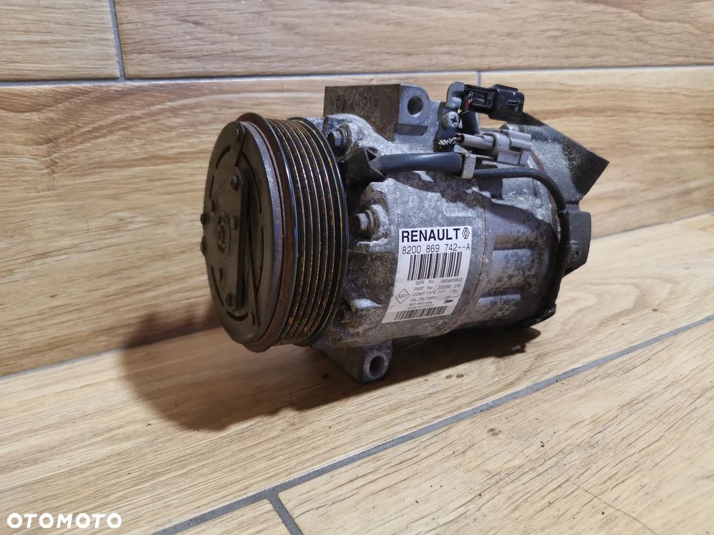 Renault Scenic III 2.0 16V Kompresor Klimatyzacji 8200869742A - 3