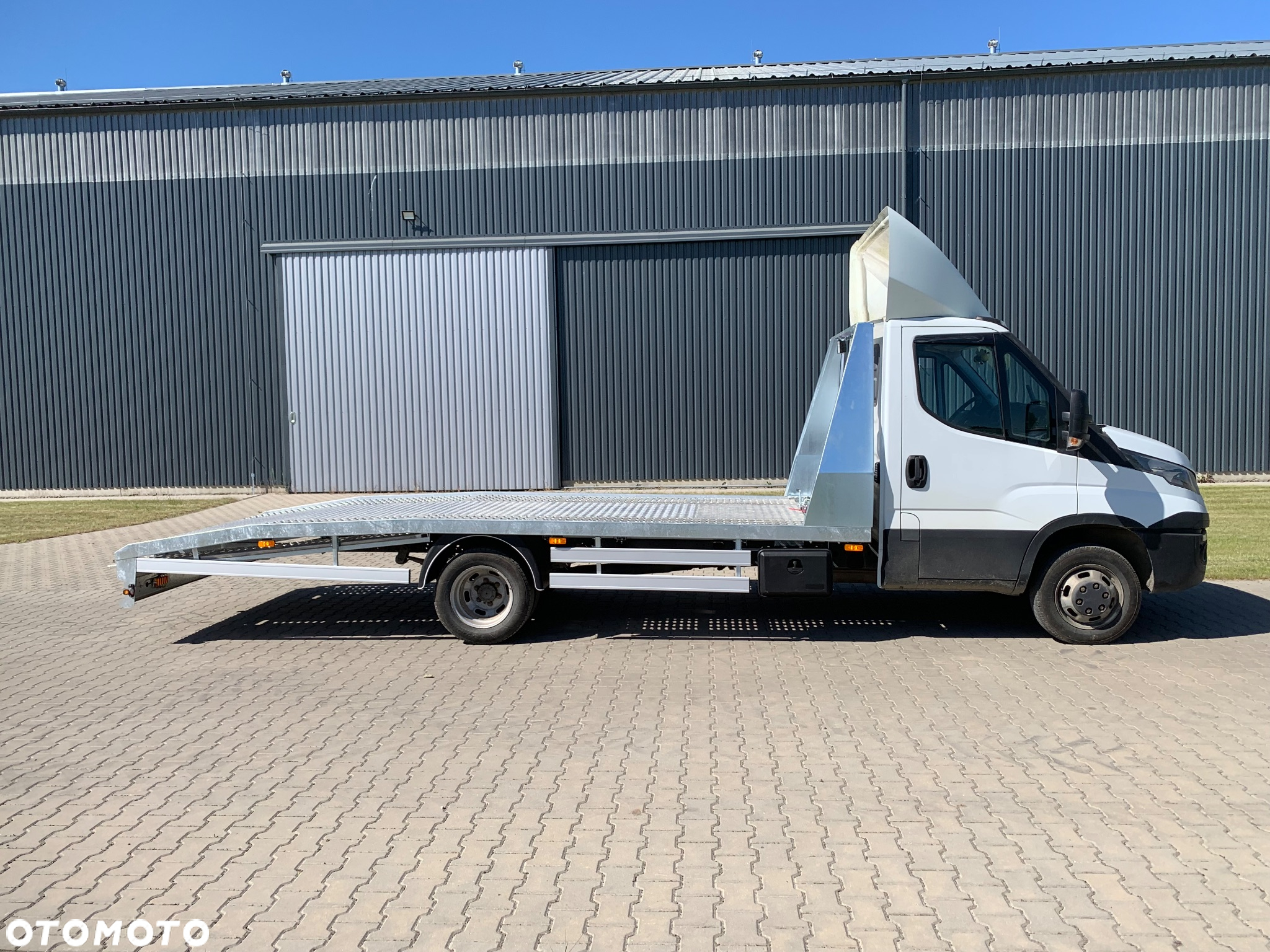 Najazd aluminiowy laweta autolaweta Sprinter Ducato Master Iveco - 7