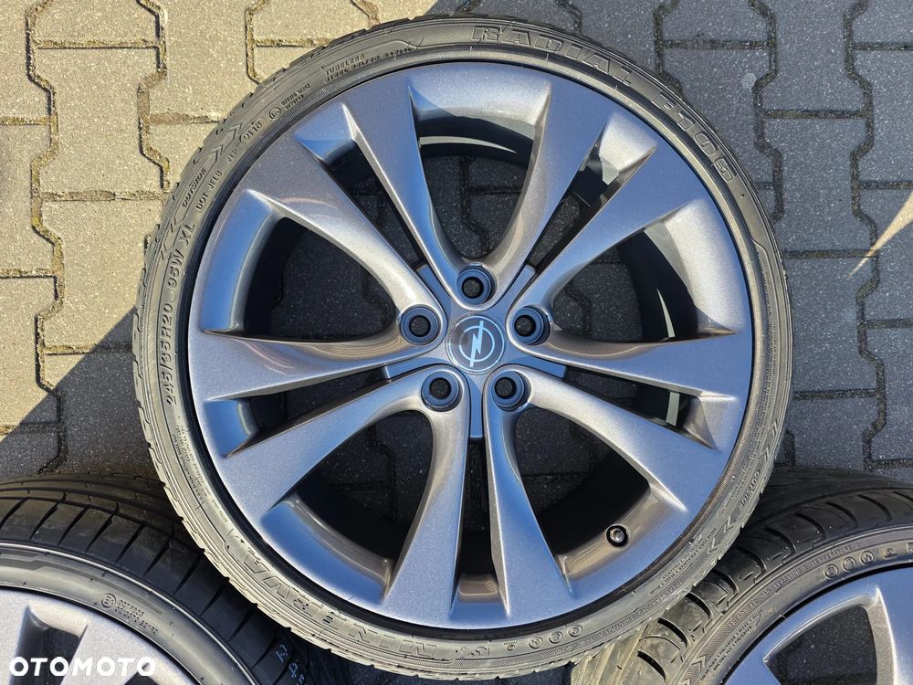 Opel insignia a OPC-LINE 5x120 felgi aluminiowe z oponami letnimi 245/35 R20 czujniki tpms  2x opona nowa 2x opona 18-19r - 4