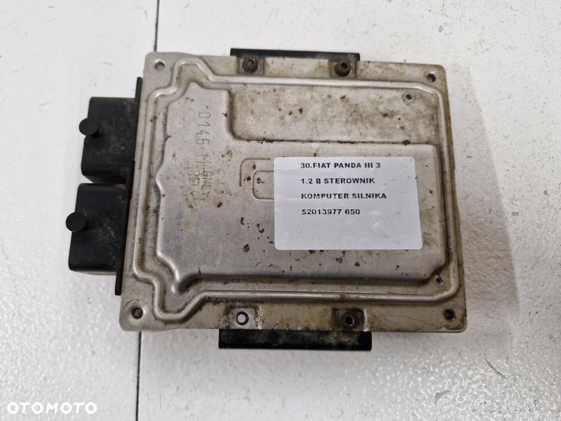 fiat panda iii 3 1.2 b sterownik komputer silnika ecu 52013977 - 3