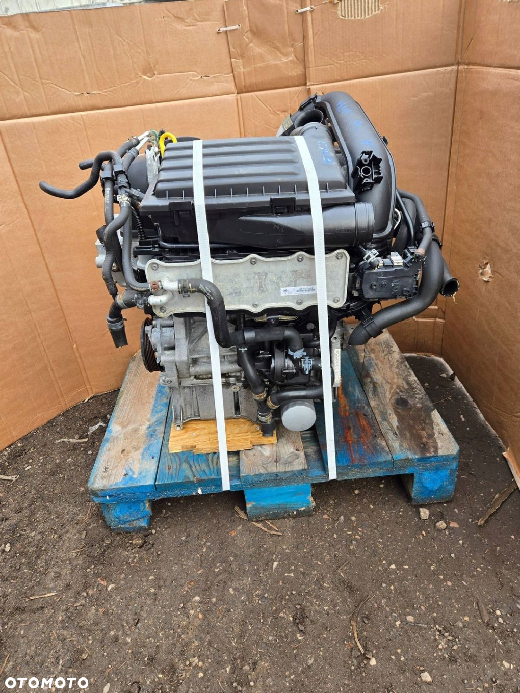 SILNIK KOMPLETNY CYVB 1.2 TSI VW SKODA SEAT AUDI NR 4054A - 3