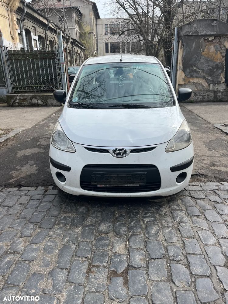Dezmembrez Hyundai I10 alb 2008 1,1 benzina 48,5KW - 2